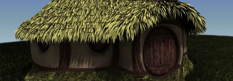 Stylistic cottage